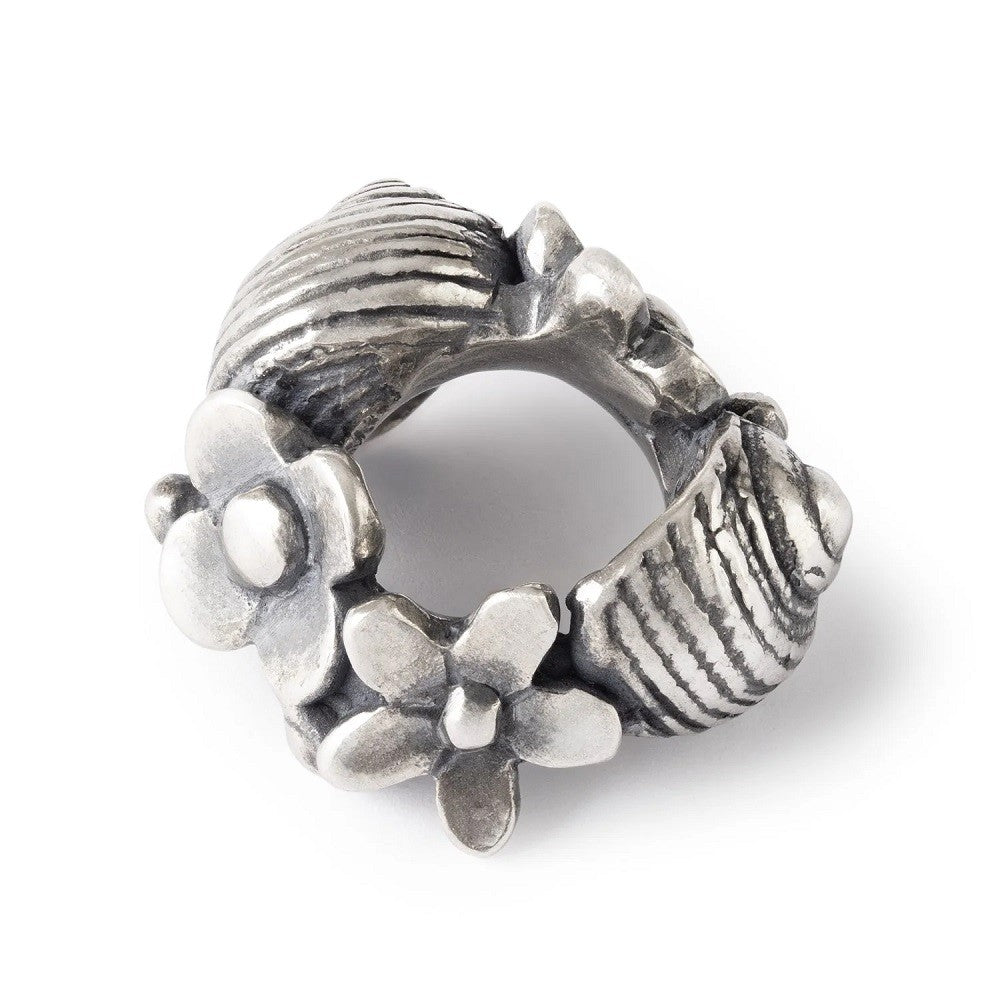 Beads TROLLBEADS Chiocciole tra i Fiori - TAGBE-10288