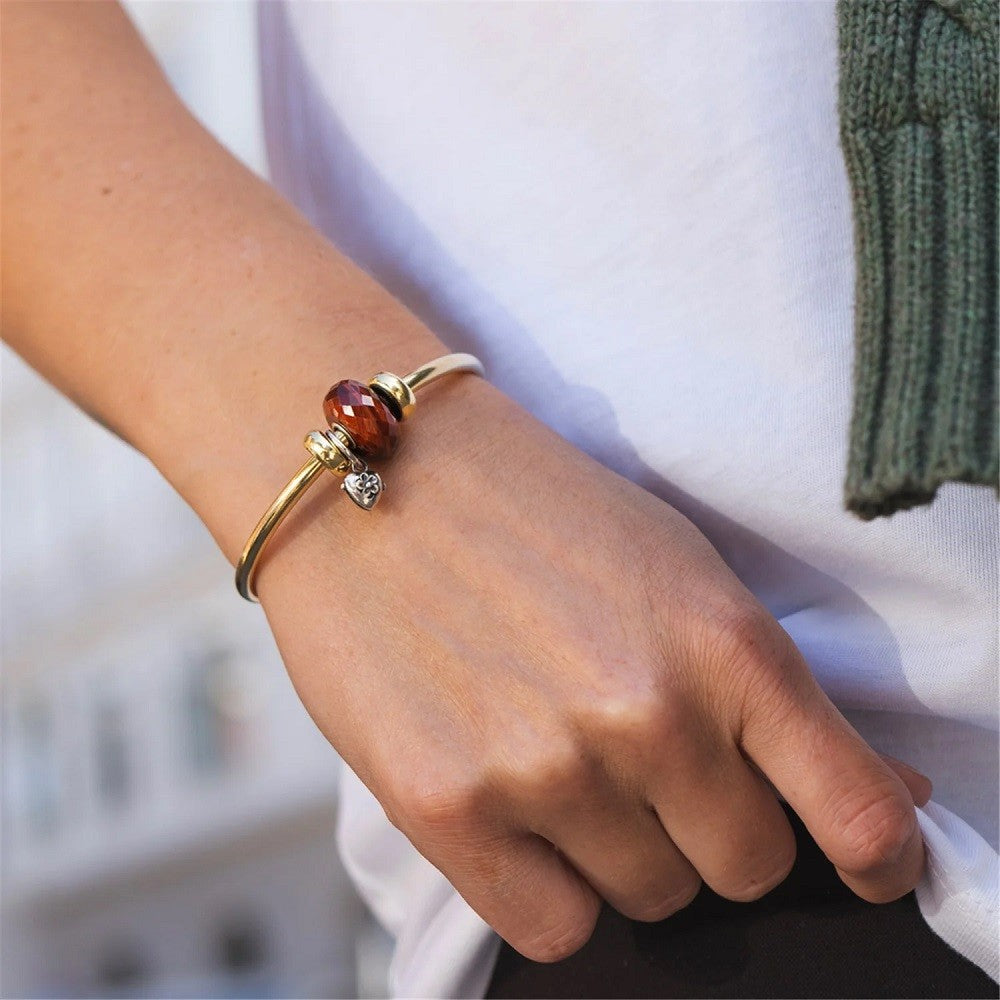 Beads TROLLBEADS Occhio di Tigre Rosso - TSTBE-20009 - immagine 3