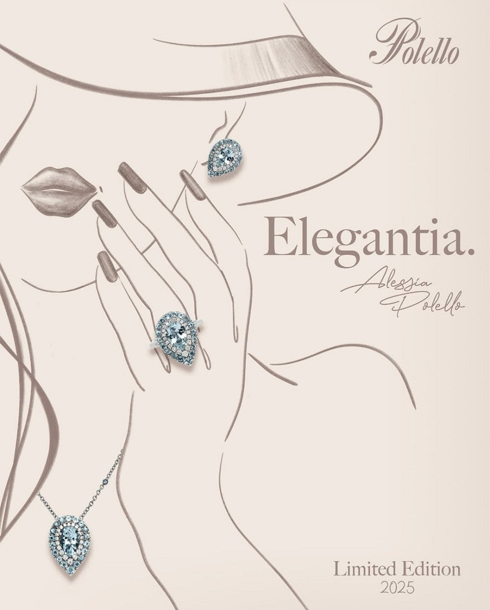Orecchini Donna POLELLO Elegantia - OR/1A-GOCCIA - Limited Edition - immagine 3