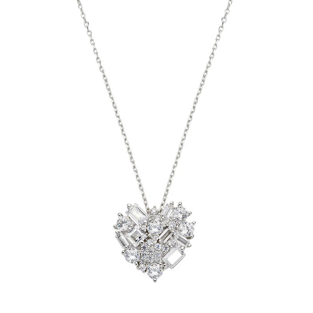 Collana Donna AMEN Cuori - CLCUSCOBBZ