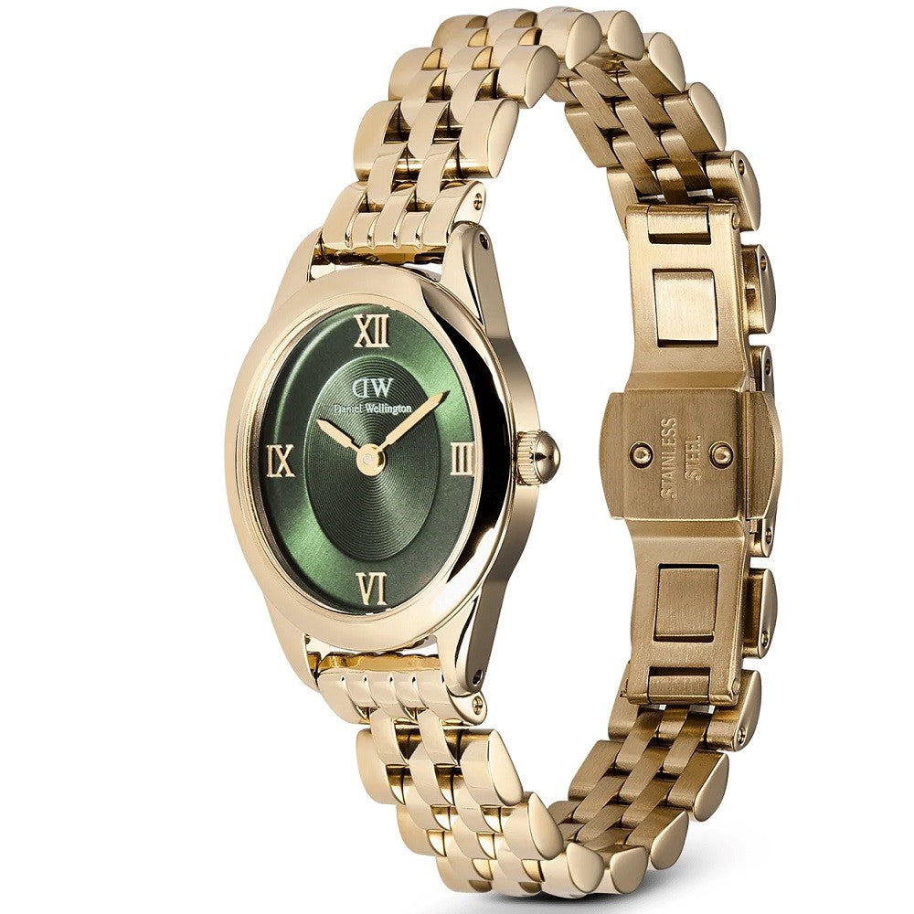 Orologio Donna DANIEL WELLINGTON Ophelia Mini Emerald Gold - DW00100804 - immagine 4