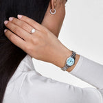 Orologio Donna DANIEL WELLINGTON Ophelia Mini Ice Blue Silver - DW00100809 - immagine 2