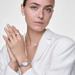 Orologio Donna DANIEL WELLINGTON Ophelia Mini White Silver - DW00100808 - immagine 2