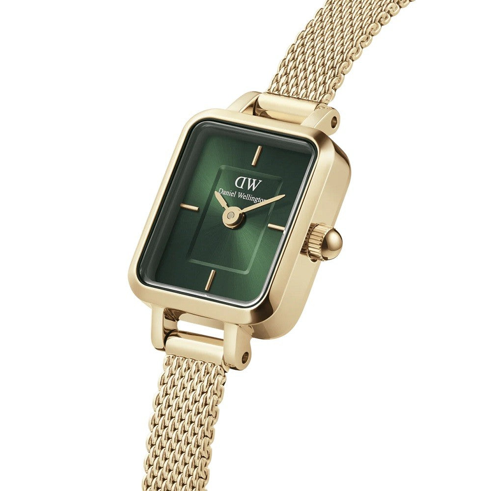 Orologio Donna DANIEL WELLINGTON Quadro Mini Evergold Emerald - DW00100653 - immagine 3