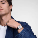 Orologio Uomo DANIEL WELLINGTON Marlon Sheffield Linen Silver - DW00100813 - immagine 2