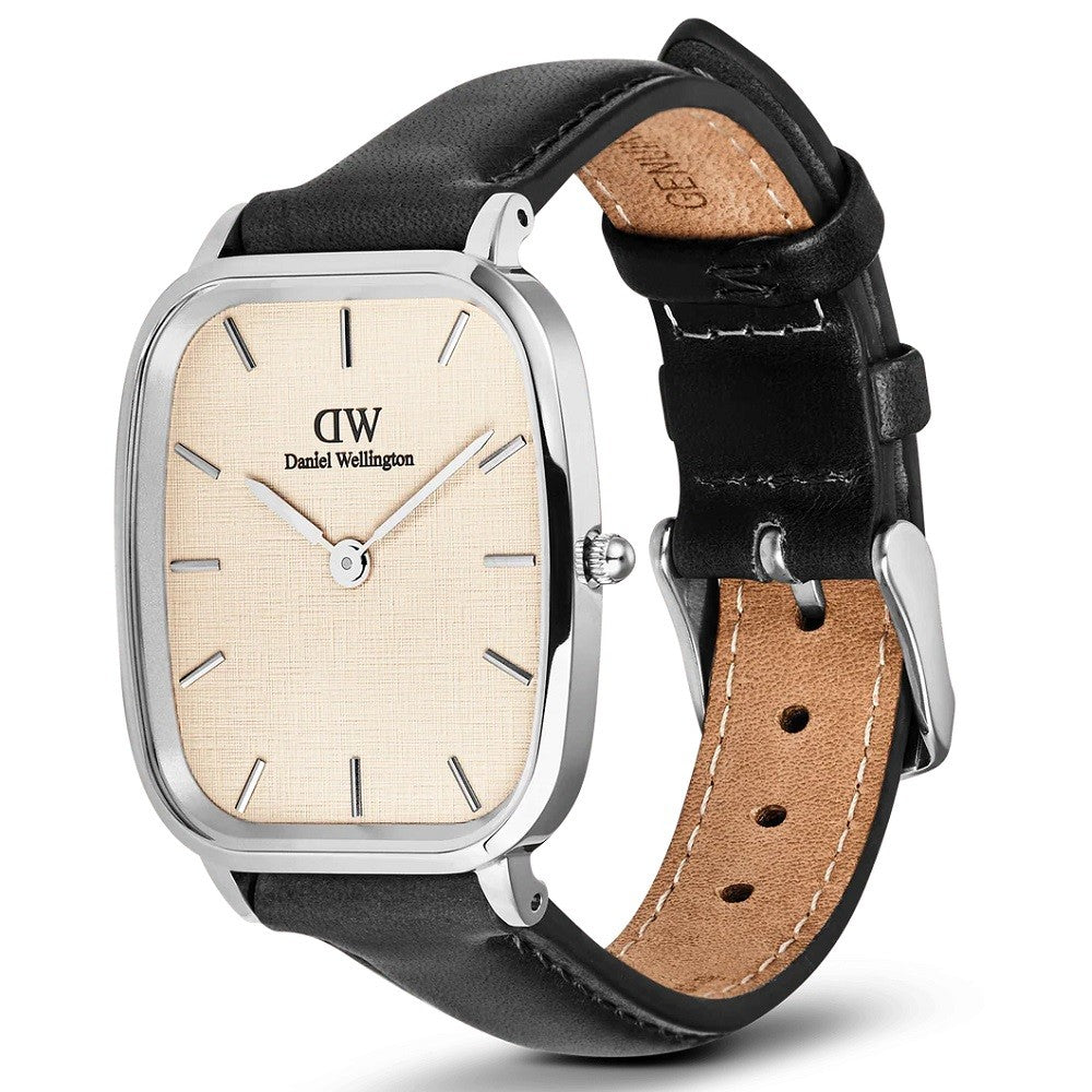 Orologio Uomo DANIEL WELLINGTON Marlon Sheffield Linen Silver - DW00100813 - immagine 4