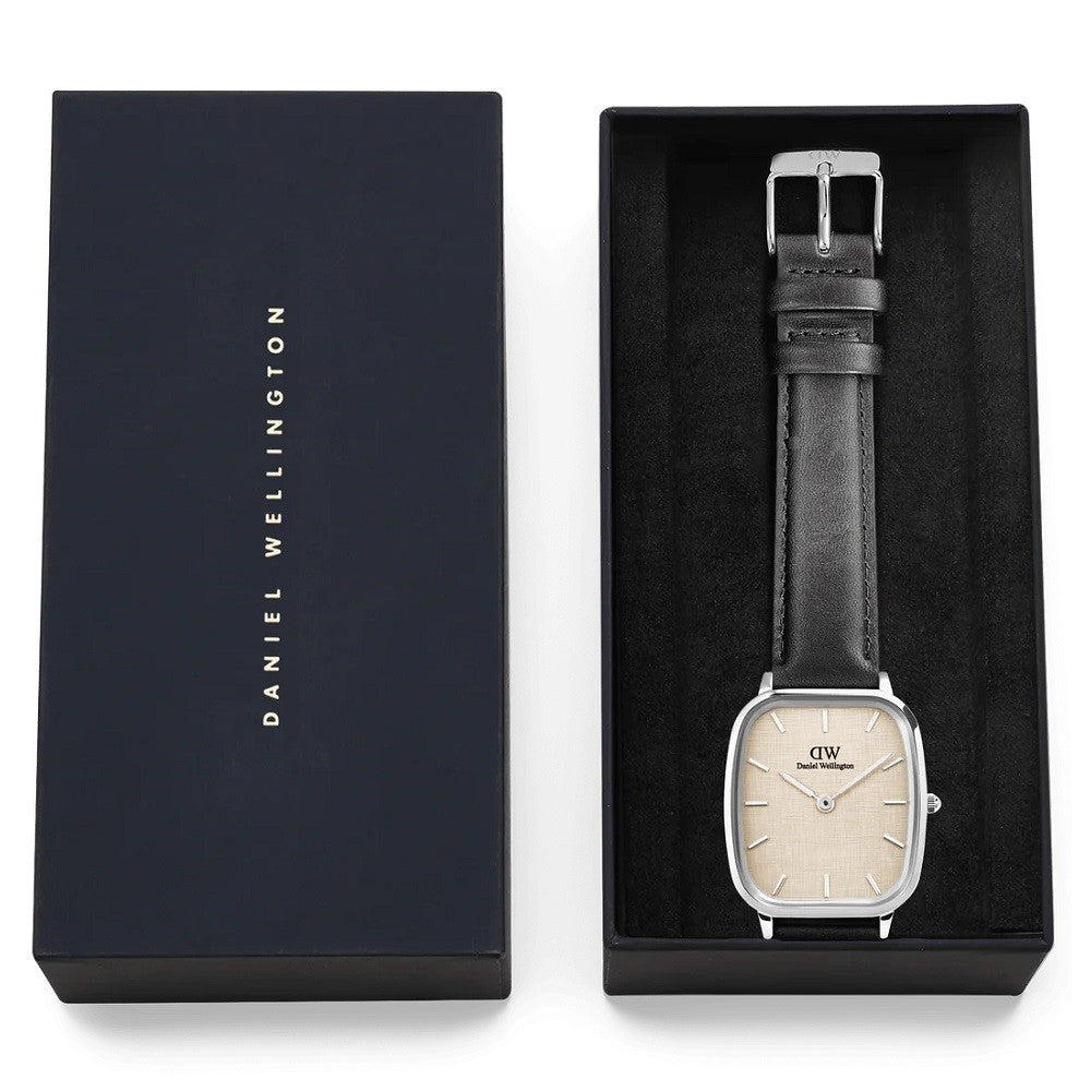 Orologio Uomo DANIEL WELLINGTON Marlon Sheffield Linen Silver - DW00100813 - immagine 6