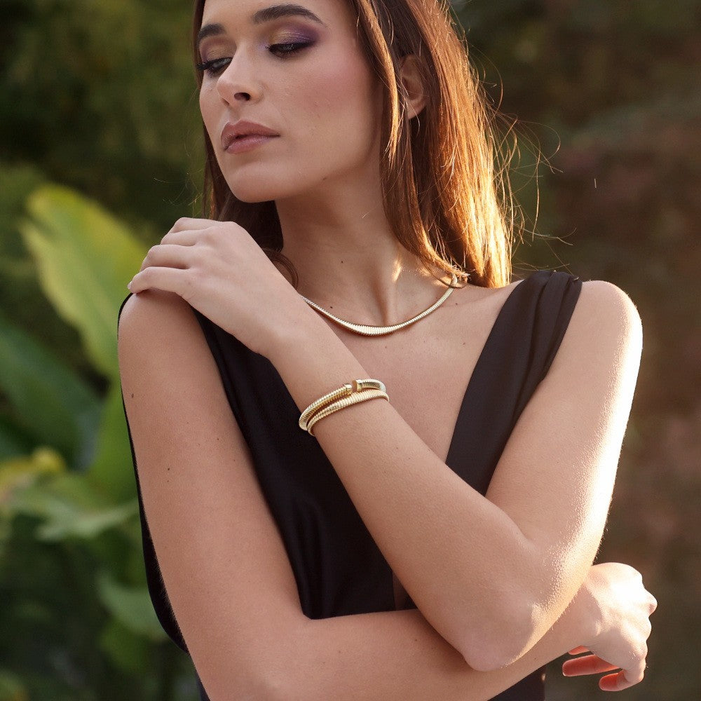 Bracciale Donna MARCELLO PANE Twist - BRLC005/G - immagine 2