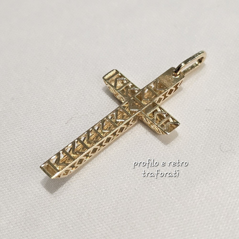 Pendente Croce Uomo in ORO 750 (18KT) - 2394.CR280X22M20 - immagine 3