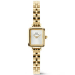 Orologio Donna DANIEL WELLINGTON Quadro Mini White Sunray Gold - DW00100850