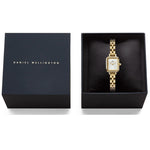 Orologio Donna DANIEL WELLINGTON Quadro Mini White Sunray Gold - DW00100850 - immagine 6