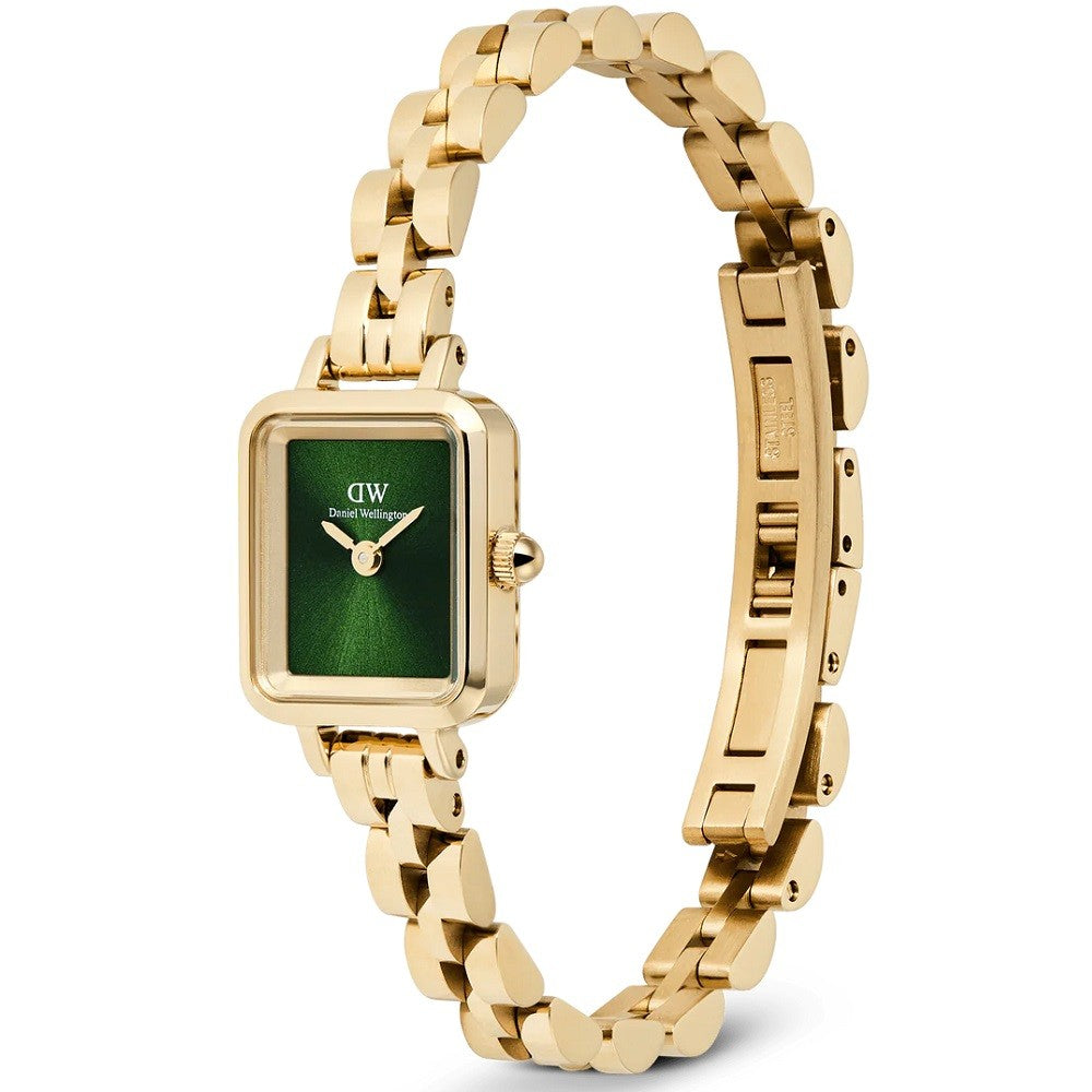 Orologio Donna DANIEL WELLINGTON Quadro Mini Emerald Sunray Gold - DW00100852 - immagine 3