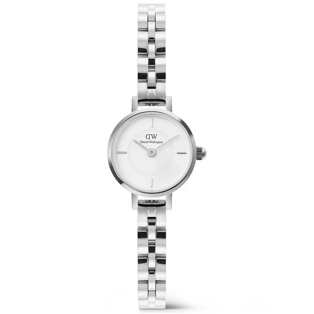 Orologio Donna DANIEL WELLINGTON Petite Mini Arch 3-Link White Silver - DW00100853