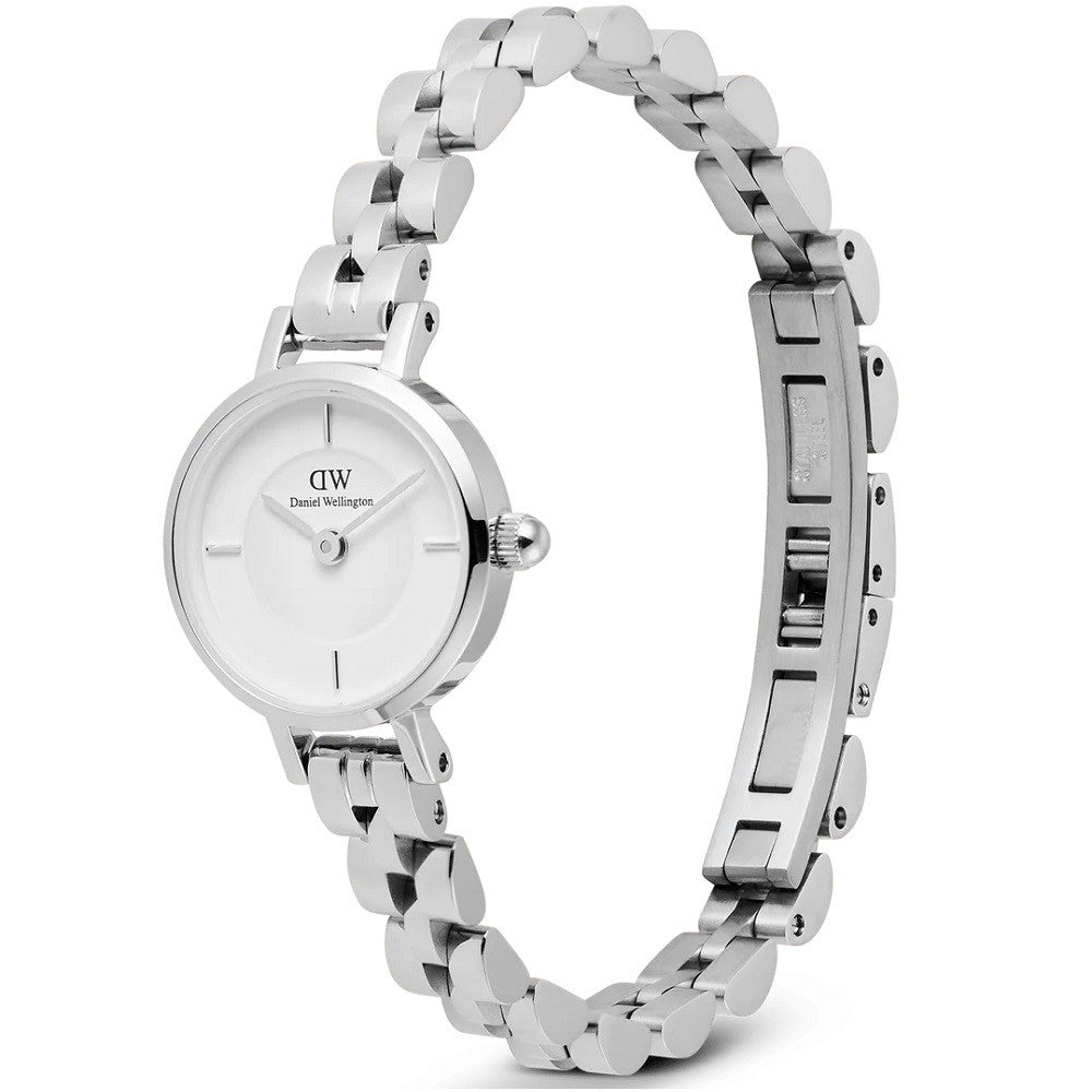 Orologio Donna DANIEL WELLINGTON Petite Mini Arch 3-Link White Silver - DW00100853 - immagine 4