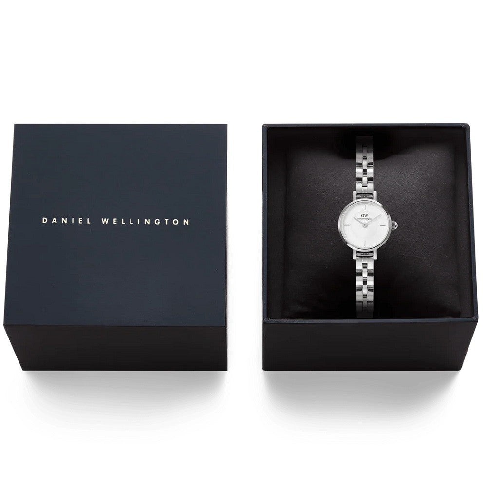 Orologio Donna DANIEL WELLINGTON Petite Mini Arch 3-Link White Silver - DW00100853 - immagine 6