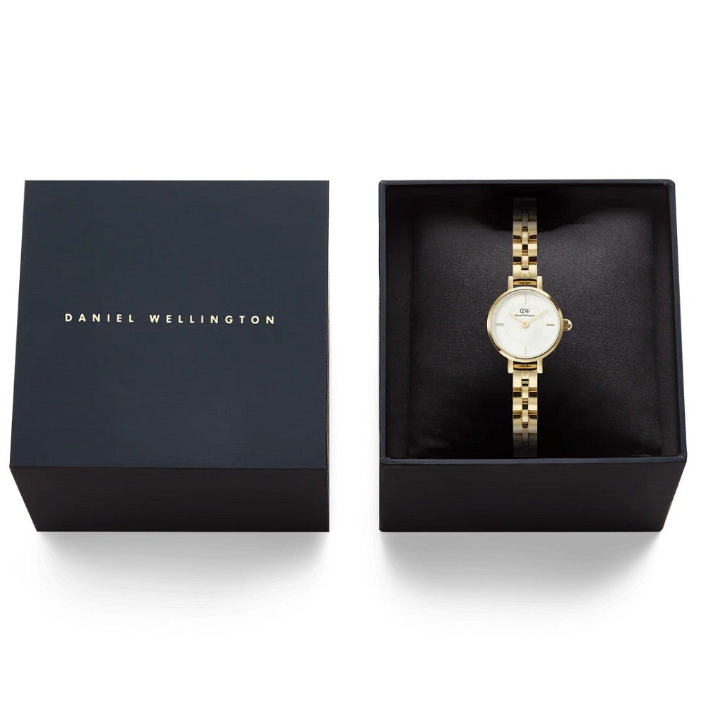 Orologio Donna DANIEL WELLINGTON Petite Mini Arch 3-Link White Gold - DW00100855 - immagine 6