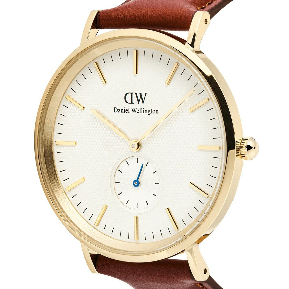 Orologio Uomo DANIEL WELLINGTON Classic Multi-Eye St Mawes Off White Sunray Gold - DW00100869 - immagine 4