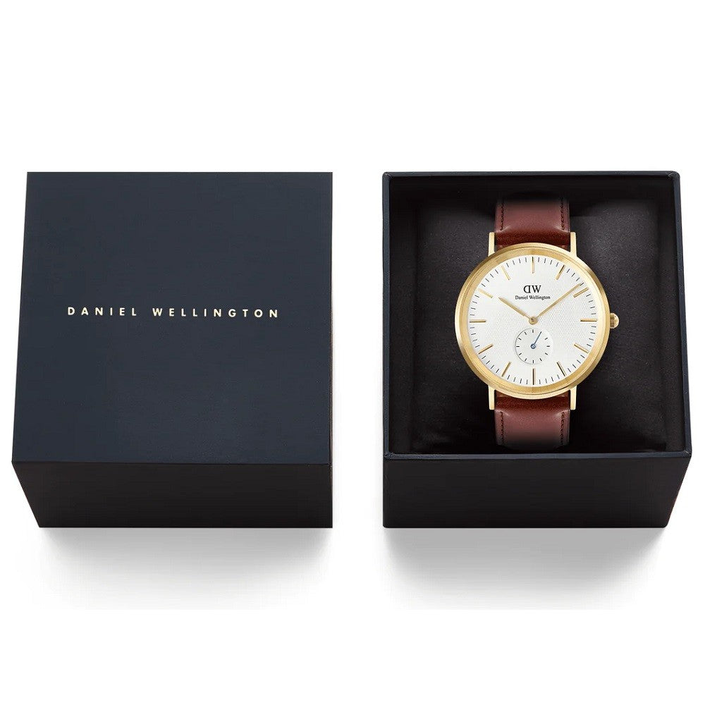 Orologio Uomo DANIEL WELLINGTON Classic Multi-Eye St Mawes Off White Sunray Gold - DW00100869 - immagine 6