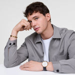 Orologio Uomo DANIEL WELLINGTON Classic Multi-Eye Sheffield Off White Sunray Gold - DW00100868 - immagine 2