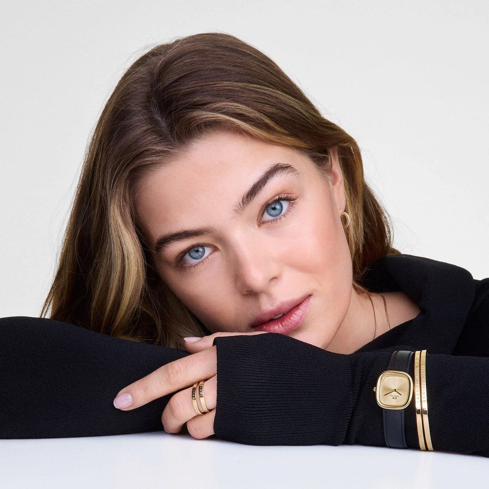 Orologio Donna DANIEL WELLINGTON Margot Sheffield Unitone Sunray Gold - DW00100878 - immagine 2