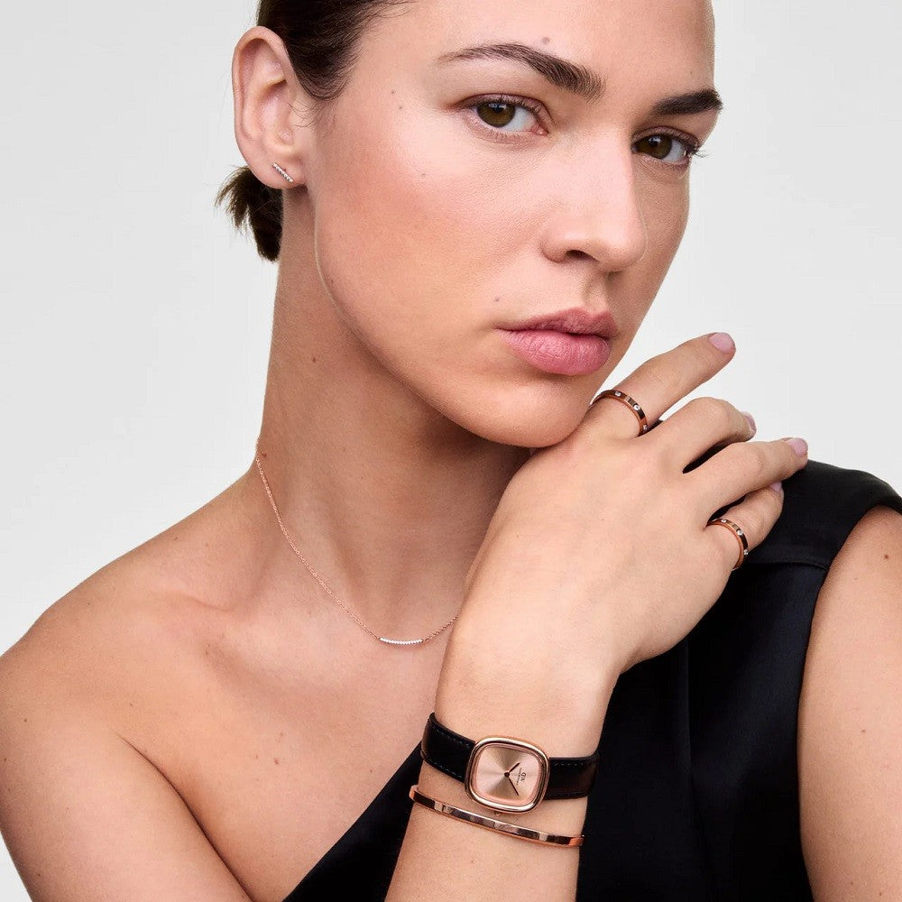 Orologio Donna DANIEL WELLINGTON Margot Sheffield Unitone Sunray Rose Gold - DW00100879