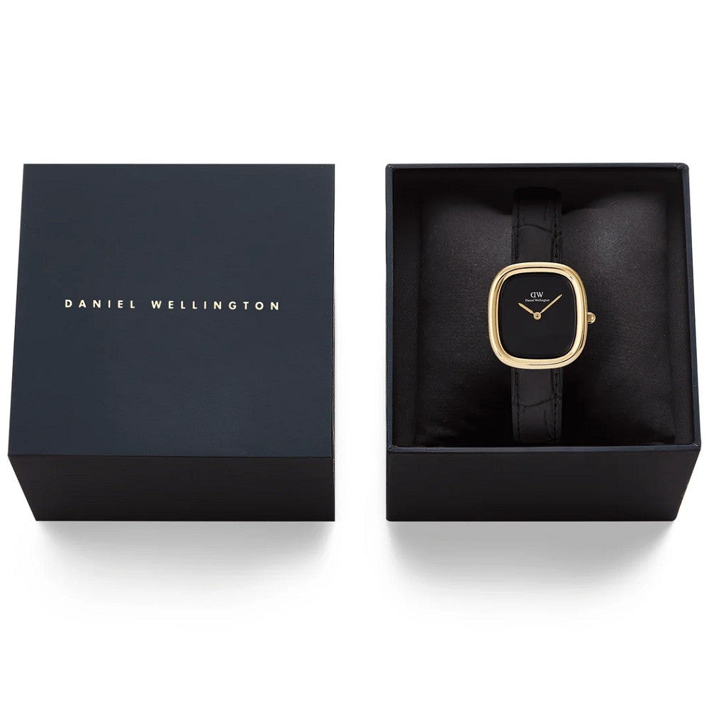 Orologio Donna DANIEL WELLINGTON Margot Reading Onyx Ceramic Gold - DW00100880 - immagine 5
