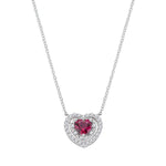 Collana Donna AMEN Cuori - CLPHSIBBRZ