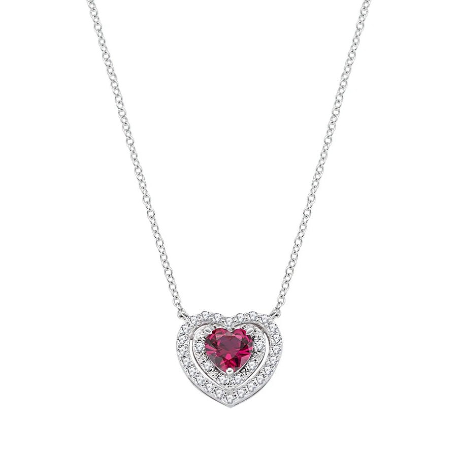Collana Donna AMEN Cuori - CLPHSIBBRZ