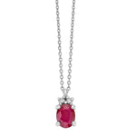 Collana Donna MILUNA Gemme Preziose 375 - CLD4660X