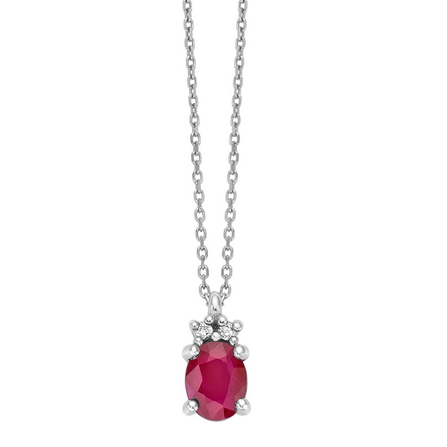 Collana Donna MILUNA Gemme Preziose 375 - CLD4660X