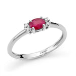 Anello Donna MILUNA Gemme Preziose 375 - LID3737X