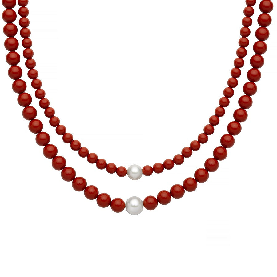Collana Donna MILUNA Terra e Mare - PCL6786