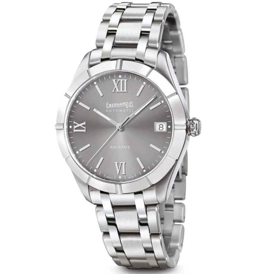 Orologio Uomo EBERHARD Aquadate Grande Taille - Quadrante Grigio - 41045.06 CA/GRIGIO - immagine 2