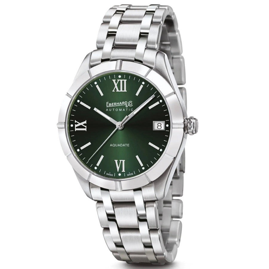 Orologio Uomo EBERHARD Aquadate Grande Taille - Quadrante Verde - 41045.07 CA/VERDE
