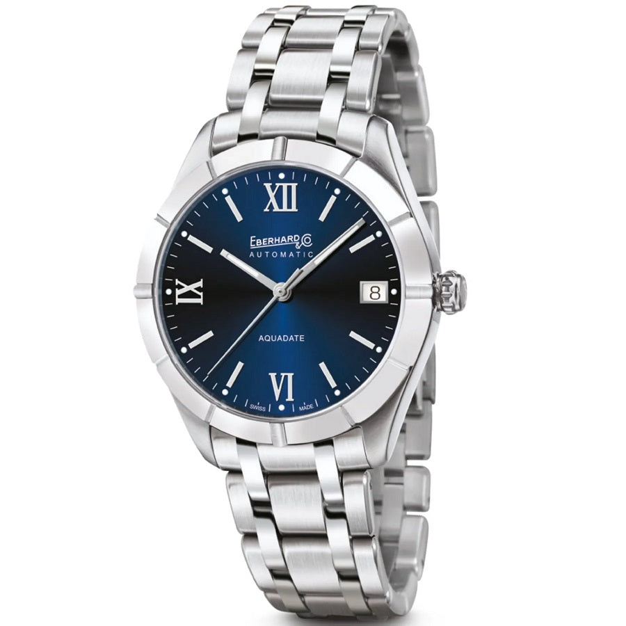 Orologio Uomo EBERHARD Aquadate Grande Taille - Quadrante Blu - 41045.05 CA/BLU