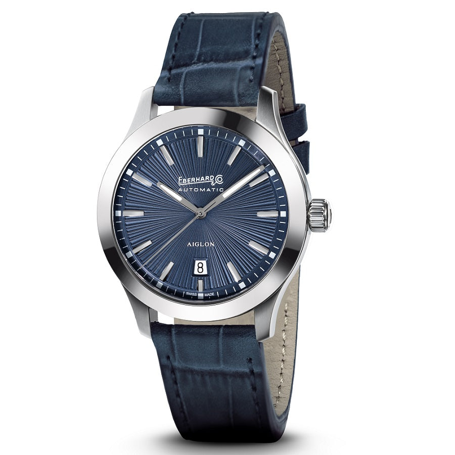 Orologio Uomo EBERHARD Aiglon Grande Taille - Quadrante Blu - 41030.31 SE CP/BLU