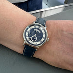Orologio Uomo EBERHARD 8 Jours Grande Taille - Quadrante Blu - 21027.7 CP/BLU