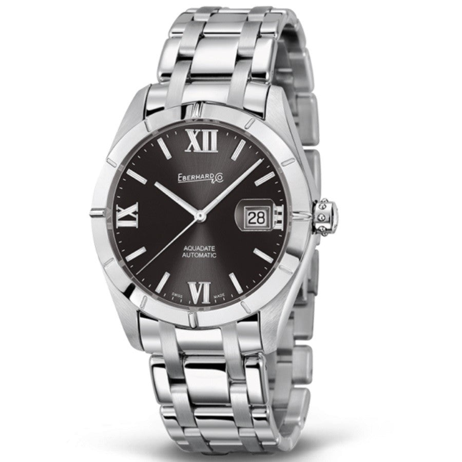 Orologio Uomo EBERHARD Aquadate - Quadrante Nero - 41115.10 S CA/NERO