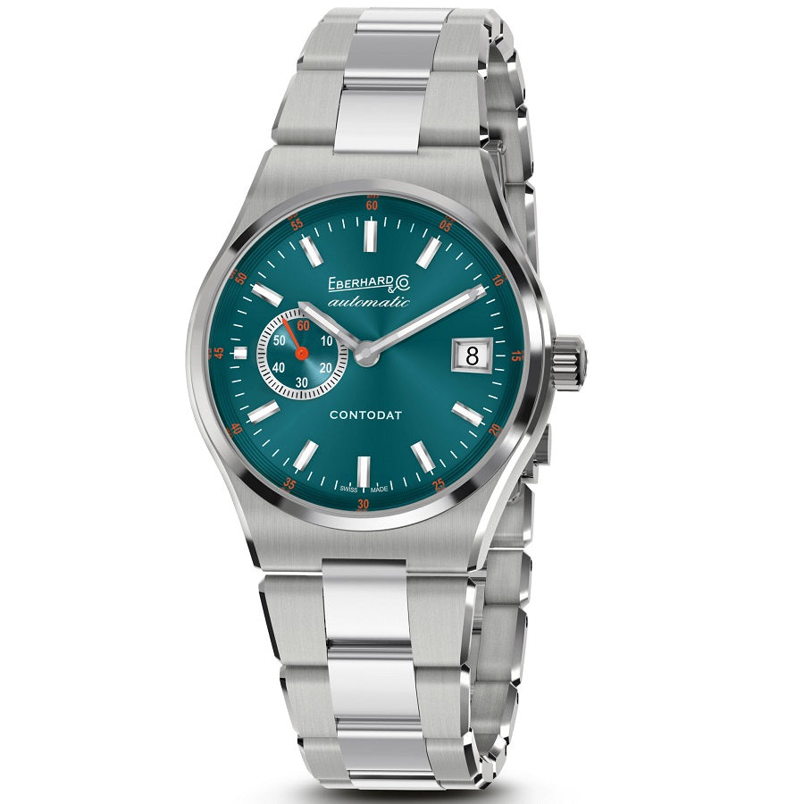 Orologio Uomo EBERHARD Contodat Automatic - Quadrante Verde - 41156.02 CA2C/VERDE