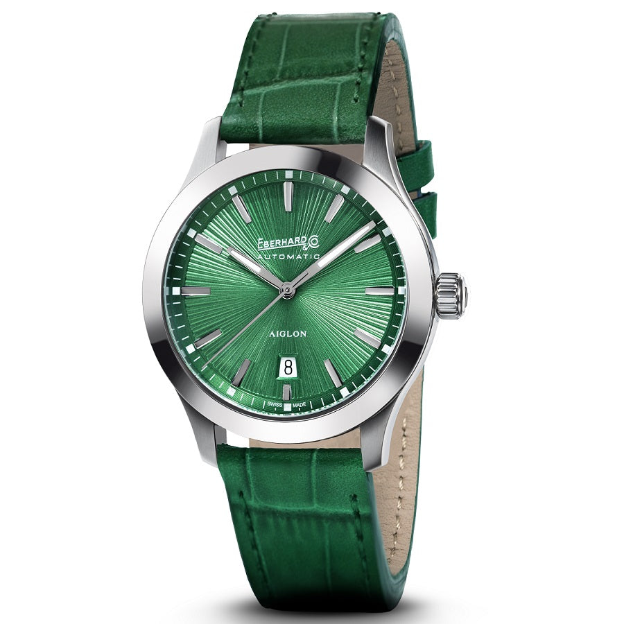 Orologio Uomo EBERHARD Aiglon Grande Taille - Quadrante Verde - 41030.33 SE CP/VERDE