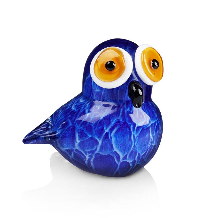 Scultura OTTAVIANI Gufetto Blu - 800438
