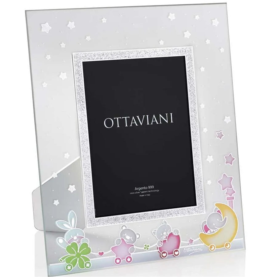 Portafoto Miro Silver OTTAVIANI Baby Collection - 7011VR