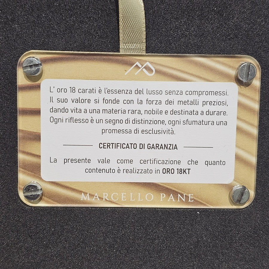 Ciondolo in Blister MARCELLO PANE - BLIS18KT/PIEDINI - immagine 3