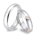 Coppia Fedi POLELLO Anniversario 50° - 3451DPTR/3451UPT