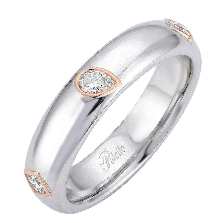 Coppia Fedi POLELLO Anniversario 50° - 3451DPTR/3451UPT - immagine 3