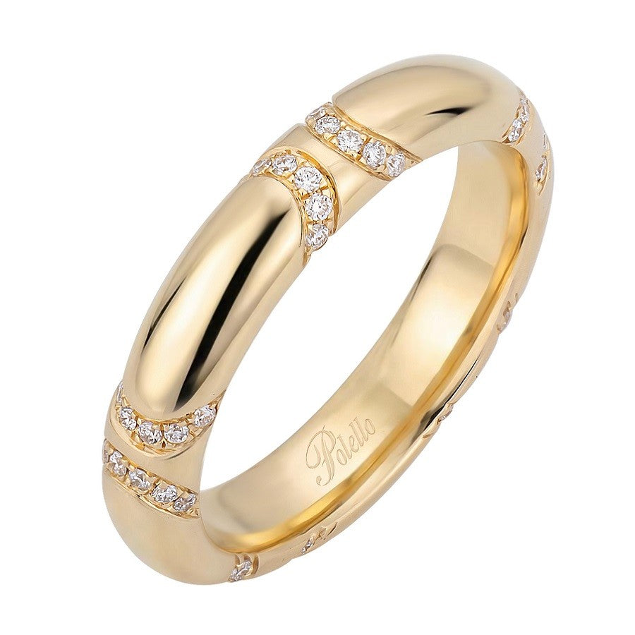Coppia Fedi POLELLO Anniversario 50° - 3452DG/3452UG
