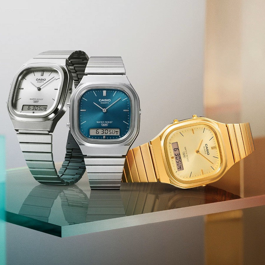 Orologio Unisex CASIO Edgy Collection - AQ-240EG-9AEF - immagine 3