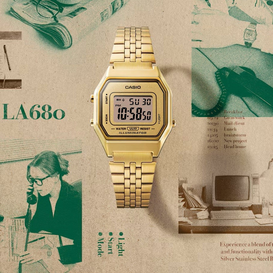 Orologio Donna CASIO Vintage - LA680WEGA-9ER - immagine 3