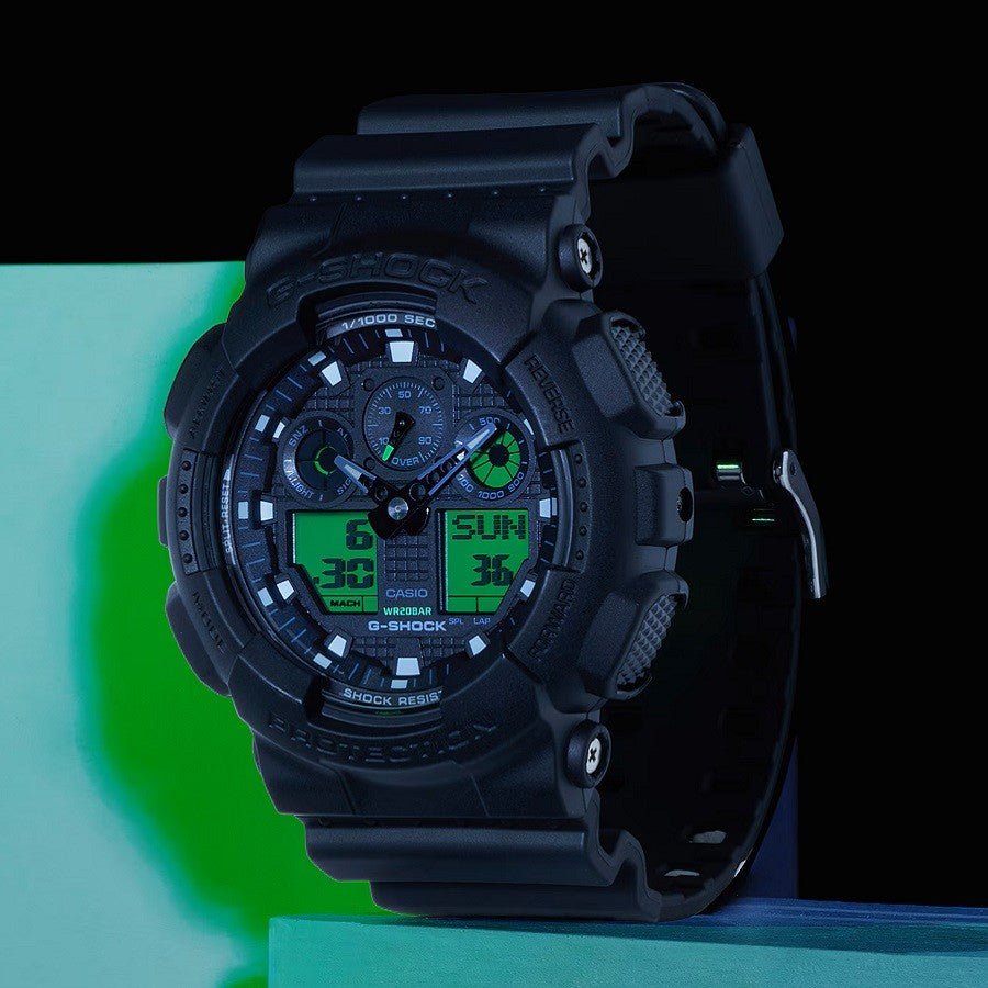 Orologio Uomo CASIO G-Shock - GA-100BEG-1AER - immagine 2