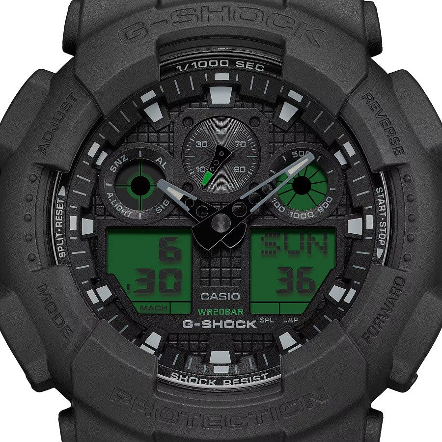 Orologio Uomo CASIO G-Shock - GA-100BEG-1AER - immagine 4
